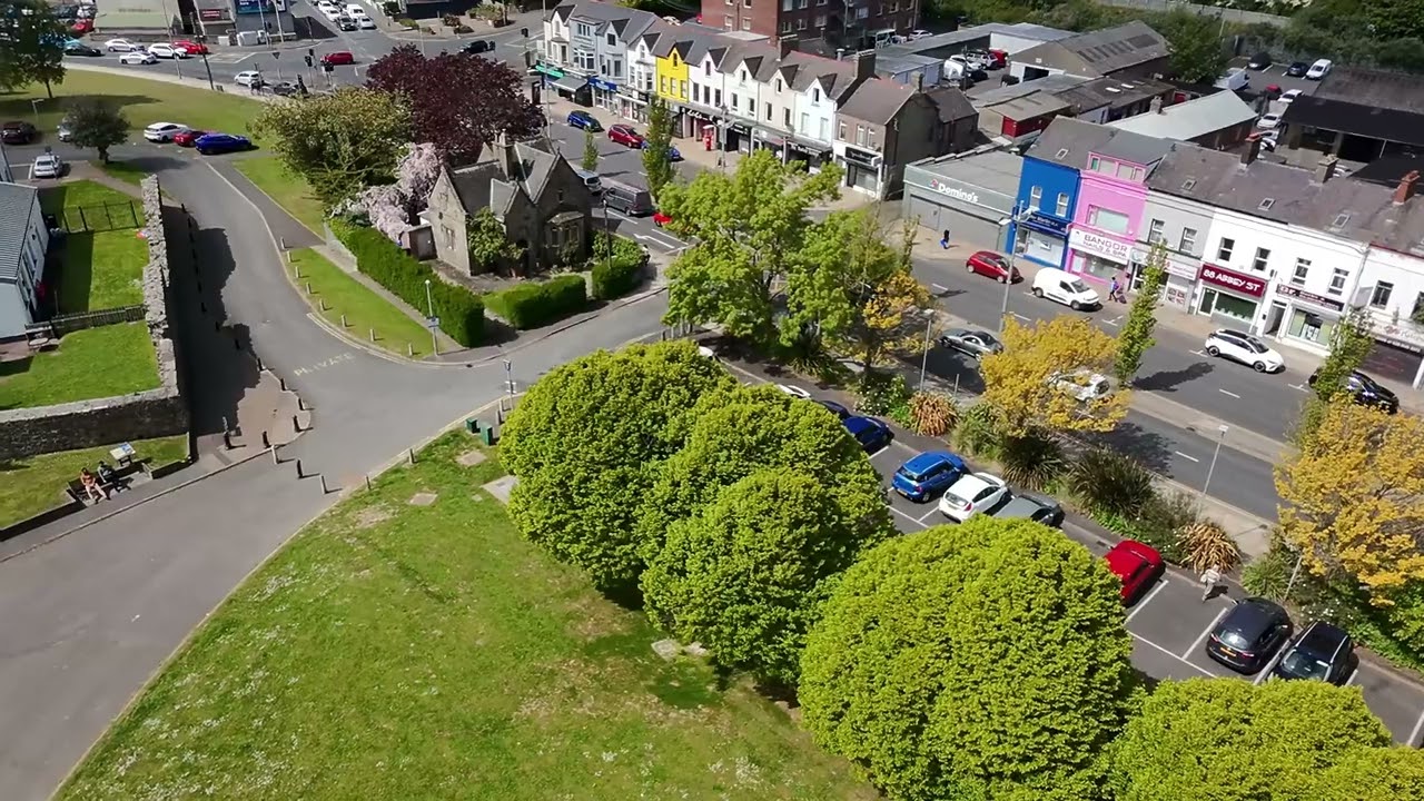 The first time flying my drone. Bangor, Co Down.