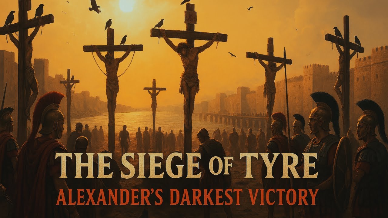 The Siege of Tyre: Alexander's Most Brutal Massacre | 40,000 Dead