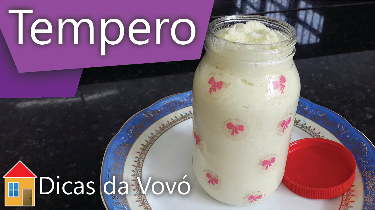 Receita - Tempero Caseiro de Alho e Cebola |Dicas da Vovó|