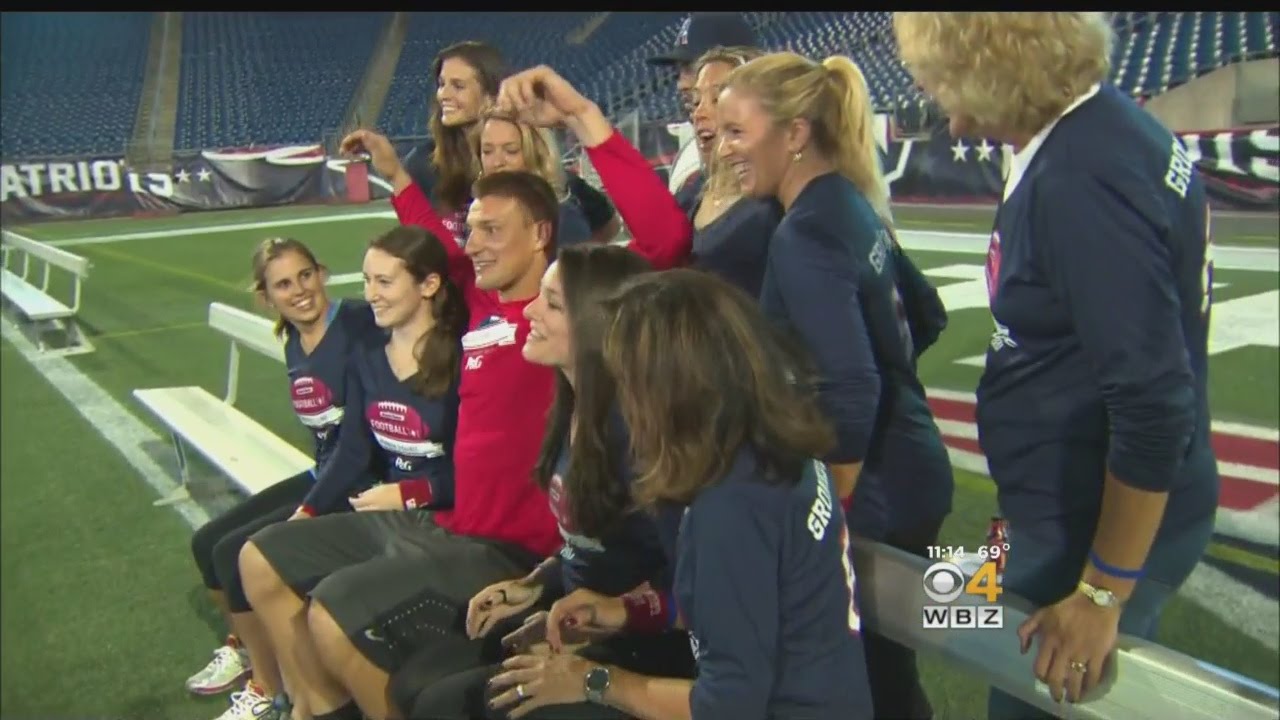 Gronk Hosts Football Clinic For Women