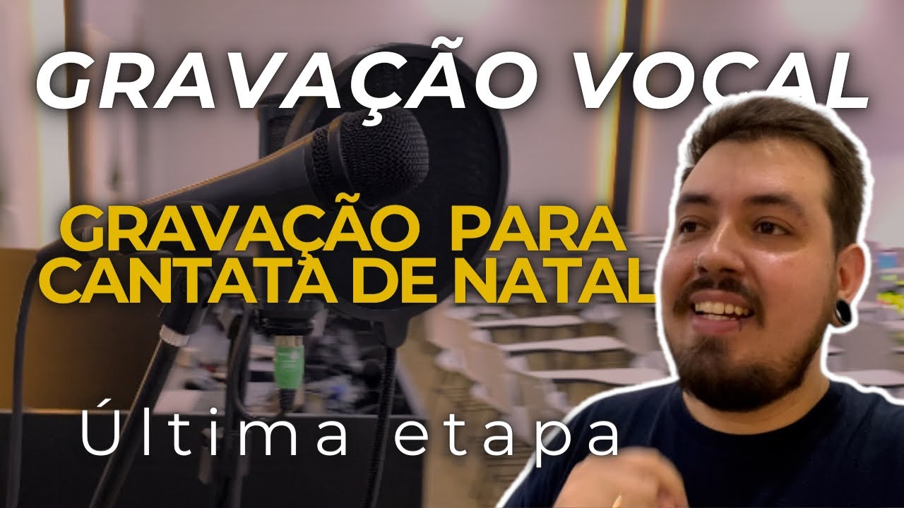 A Última Etapa da Cantata de Natal | Gravação dos Solistas