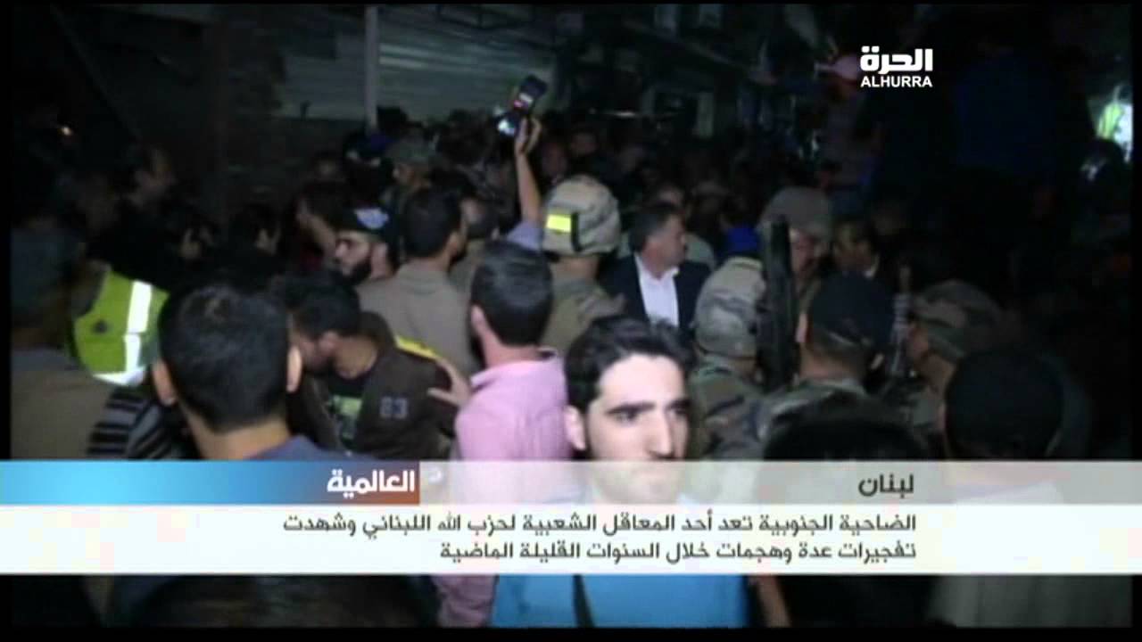 قتلى وجرحى في هجومين انتحاريين في برج البراجنة بضاحية بيروت الجنوبية