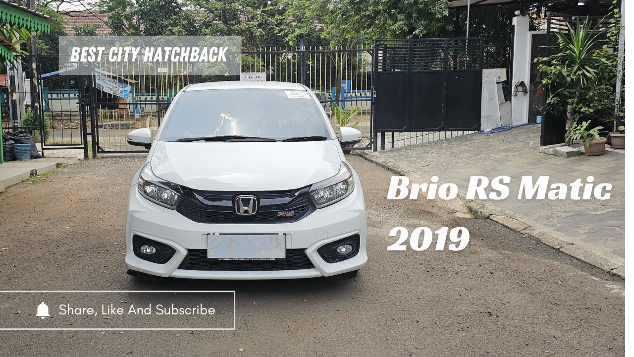 (Terjual) Honda Brio RS 2019
