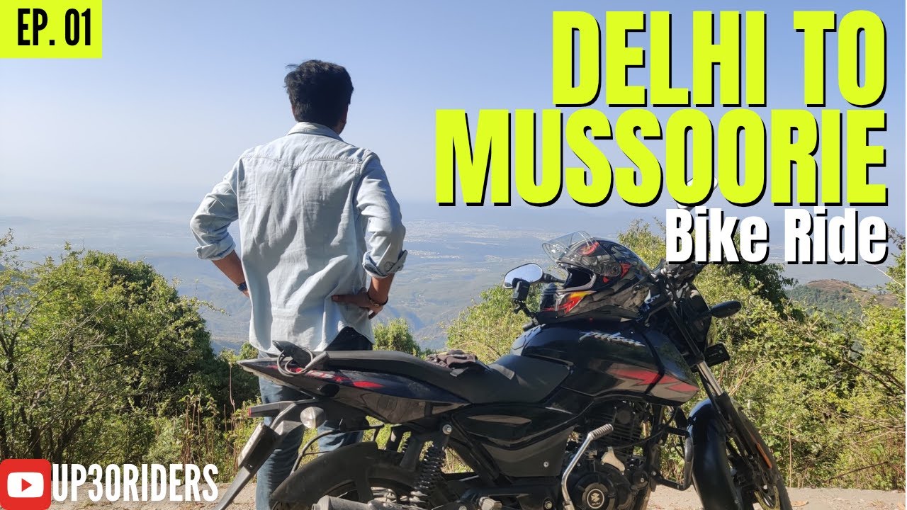 EXTREME BIKE RIDE FROM DELHI TO MUSSOORIE | UTTARAKHAND | BIKE RIDE | MOTOVLOG