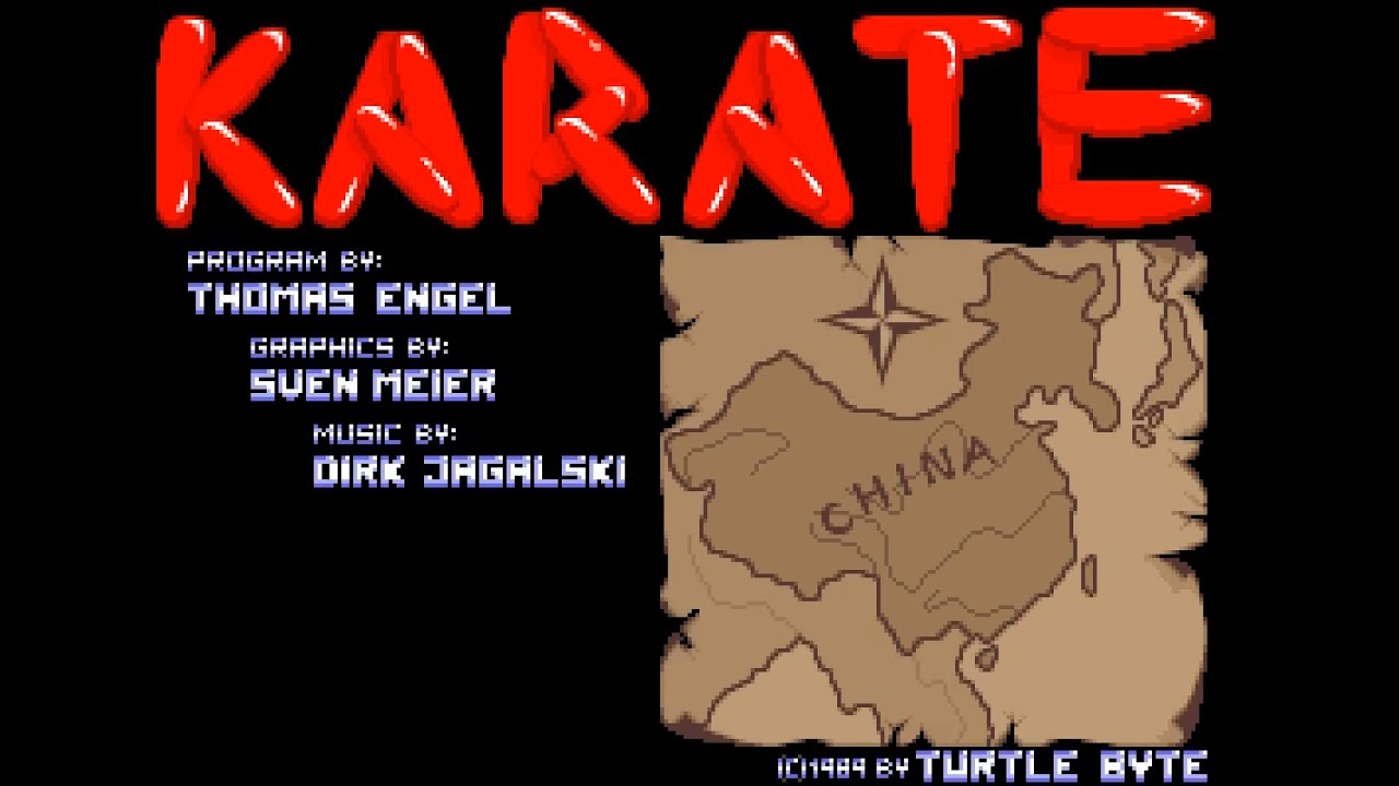 Amiga 500 Longplay [550] Chinese Karate