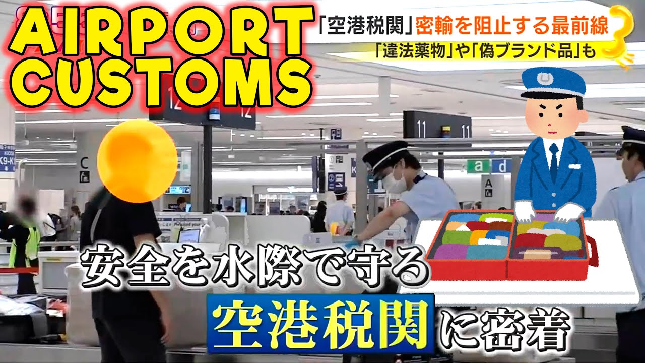 ⛔「空港税関」密輸を阻止する最前線 💊 Border Security EXPOSES Smugglers At The Airport! TDS 検査 Trace Detection System