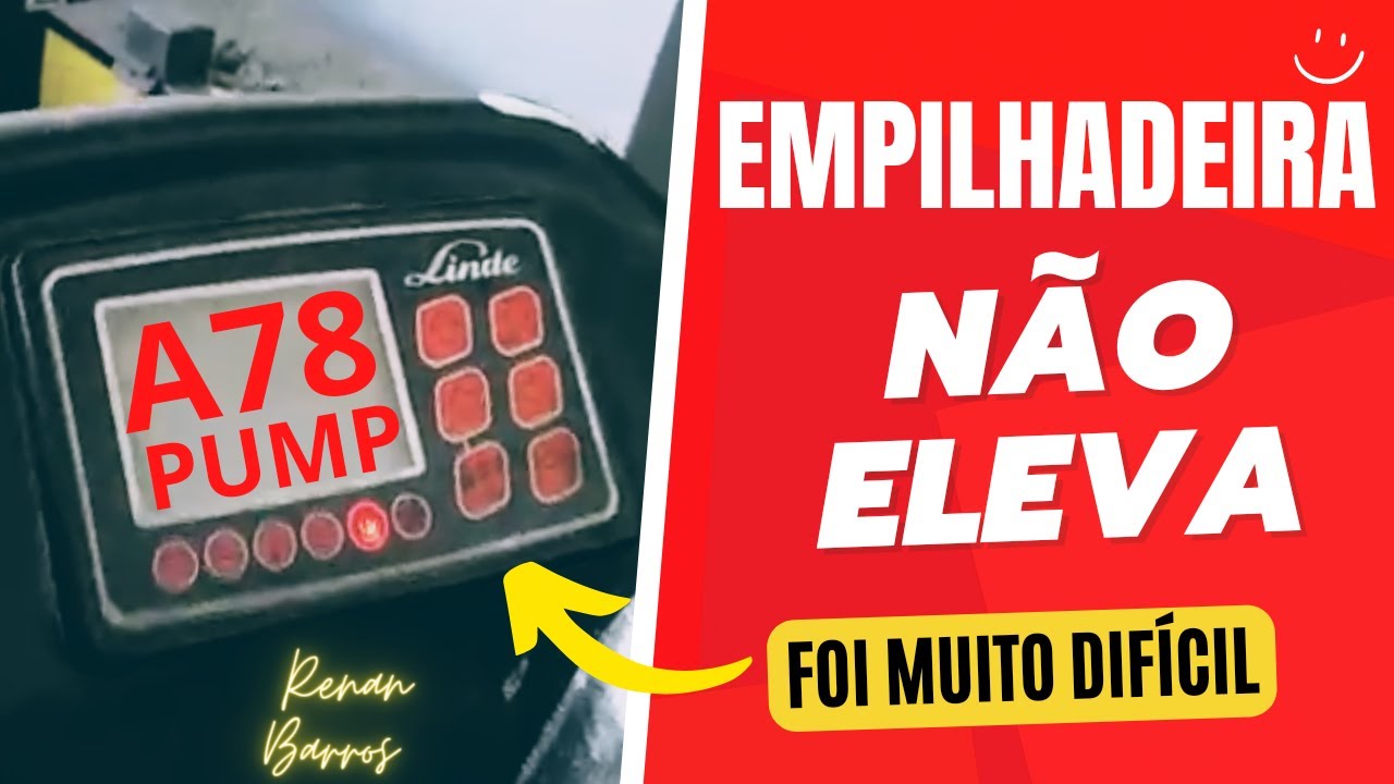 ✅O QUE FAZER quando a EMPILHADEIRA ELÉTRICA LINDE / STILL não eleva / APRENDA DEFEITO na ELEVAÇÃO