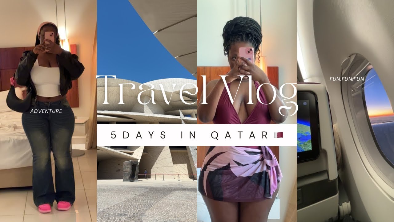 EXPLORING QATAR // My Unforgettable Journey  #Qatar  #TravelVlog  #ExploreQatar  #TravelBlogger