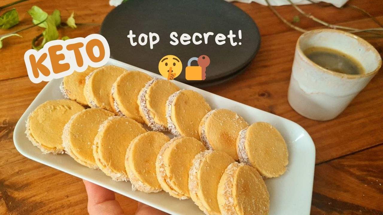 Alfajorcitos Keto! Fáciles y Deliciosos #keto