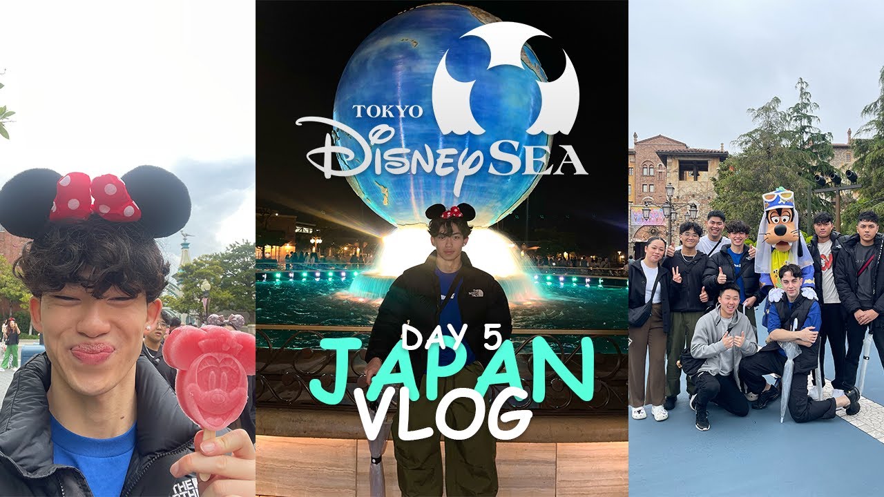 Видеоблог Disney Sea Japan | День 5 в Токио с Kinghenry