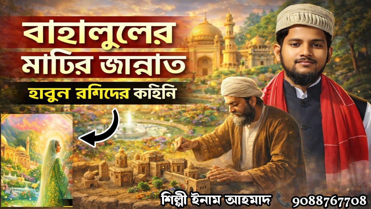 বাহালুলের মাটির জান্নাত ঘটনার গজল, এম ডি ইমাম আহমেদ গজল, Bangla notun gojol, new gojol 2026