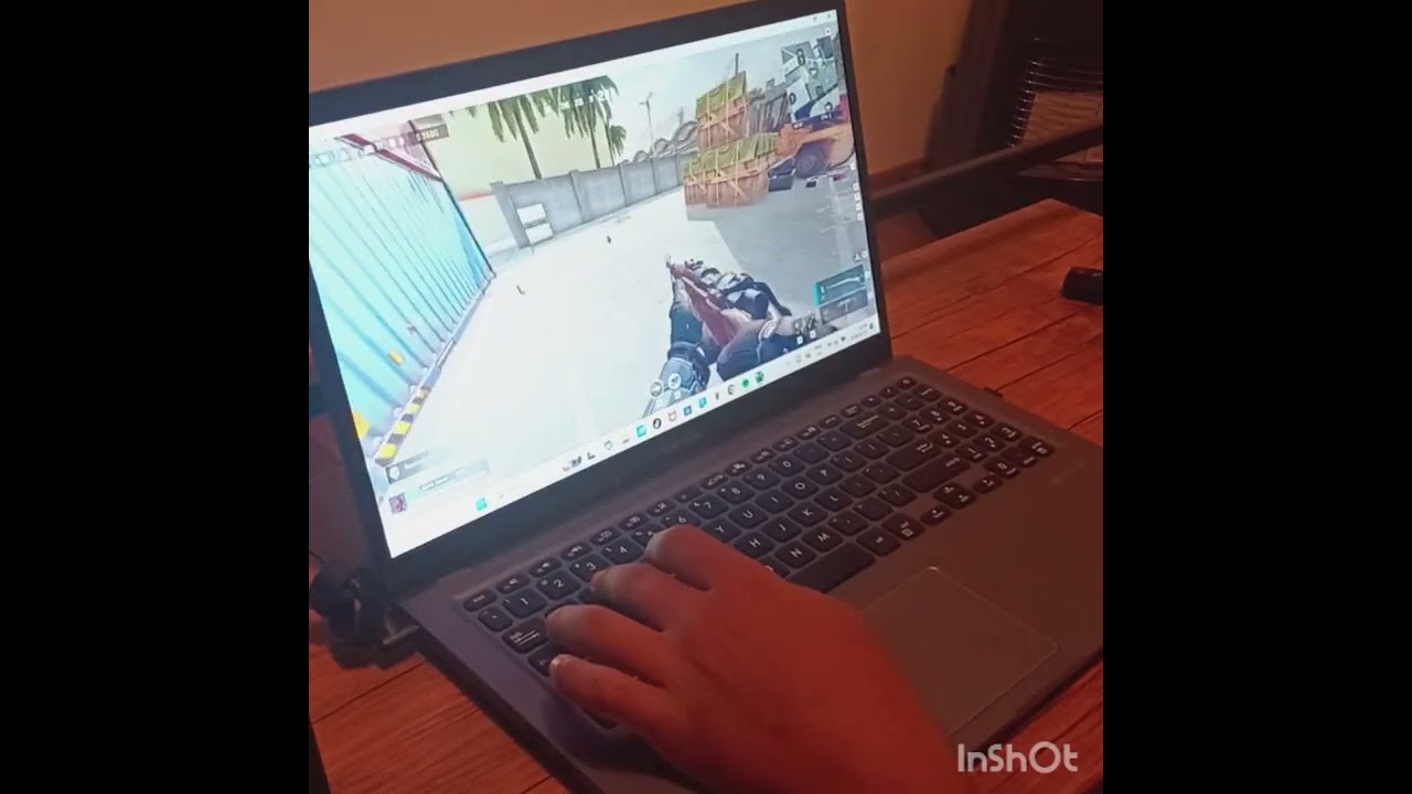 My first keyboard and mouse Game in blood strike 