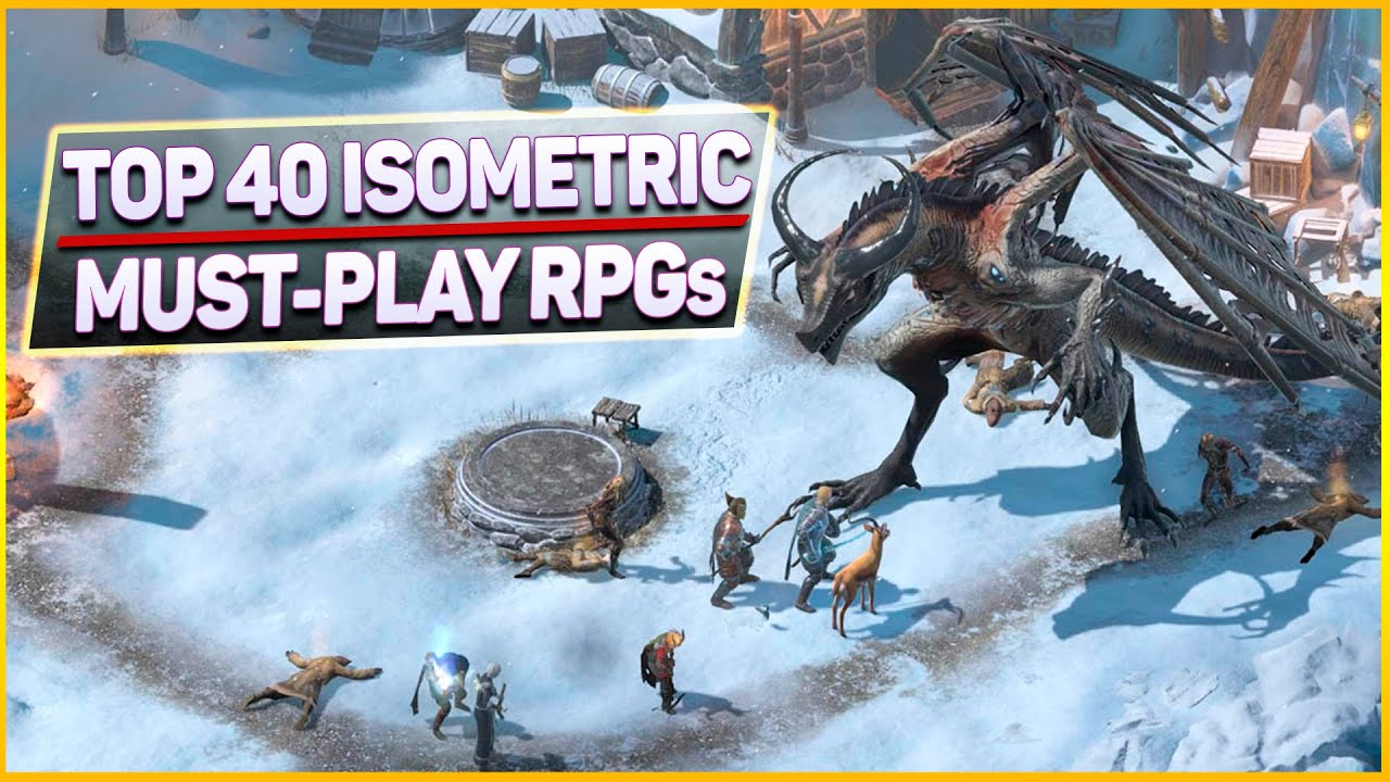 Топ 40 изометрических RPG игр, в которые стоит поиграть | ARPG Игры