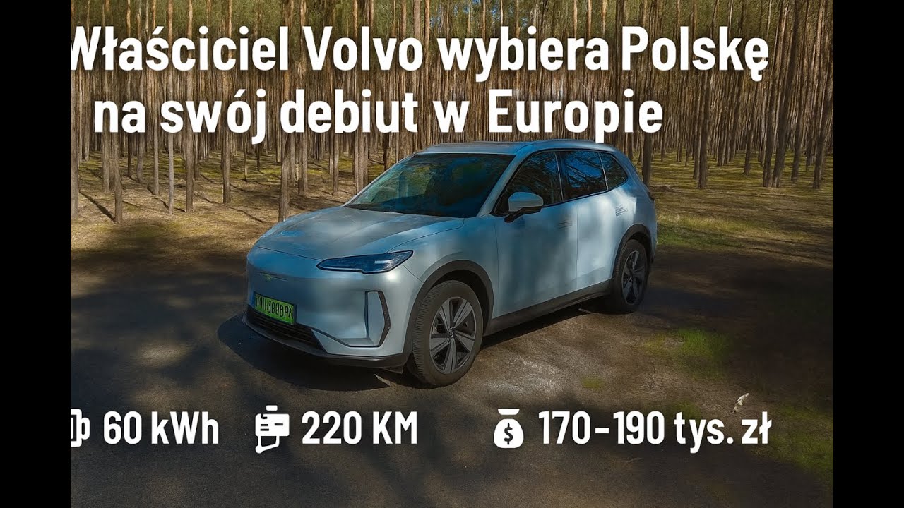 Chiński właściciel Volvo wybiera Polskę na Europejski debiut. Oto pełny test Geely EX-5.