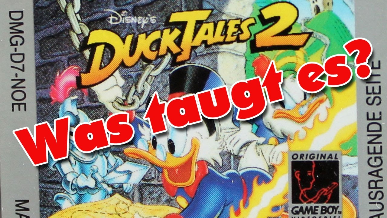 Was taugt Duck Tales 2 (GameBoy) heute noch? (Review / Test)