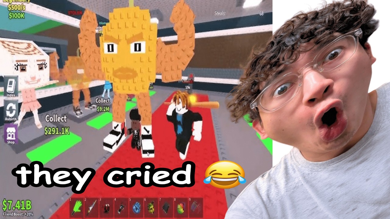 Try Not To Laugh: Kids Raging In “Steal A Brainrot” #2