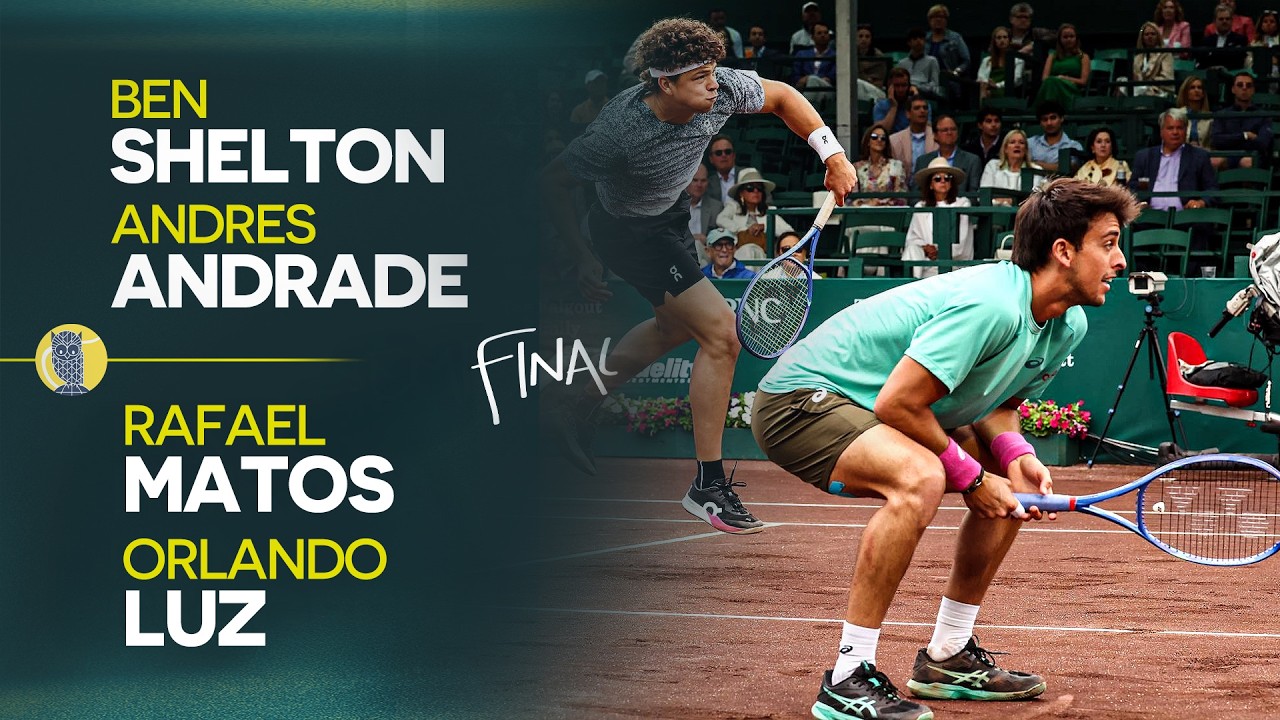 Shelton/Andrade vs Matos/Luz | 2026 U.S. Men's Clay Court Doubles Final