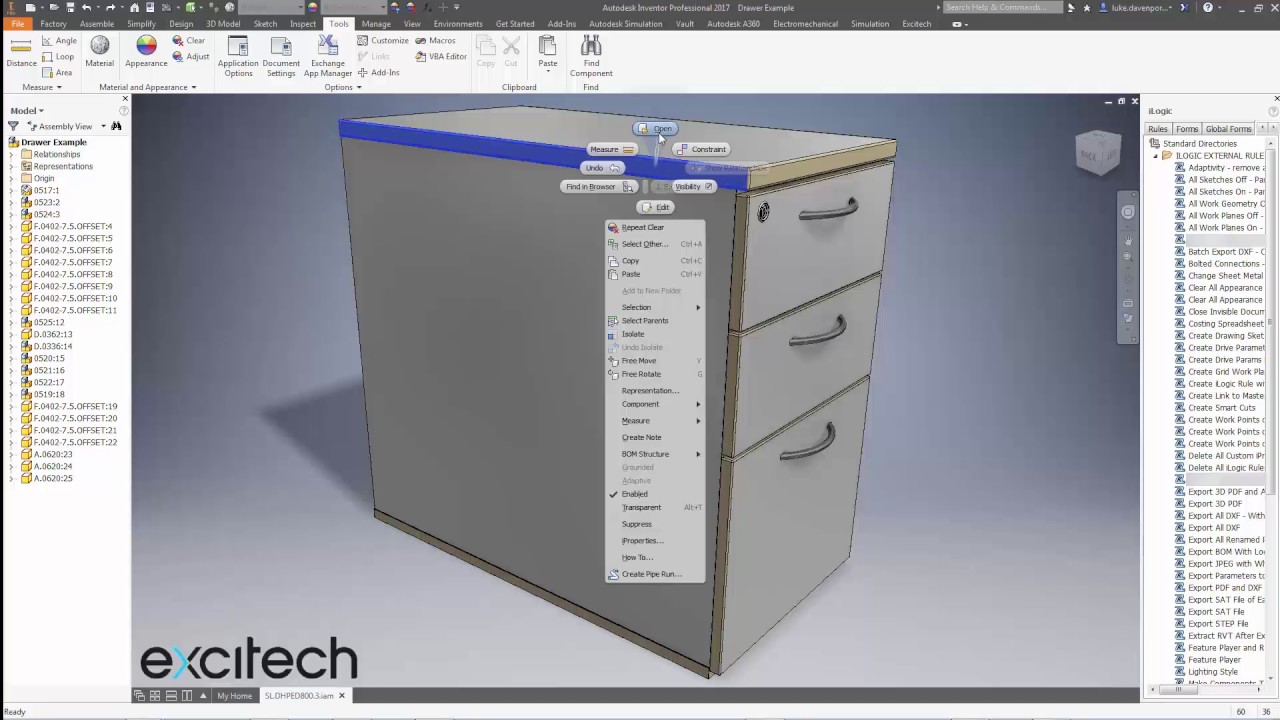Autodesk Inventor 2017 — Как выполнить «Глубокую очистку» параметров внешнего вида