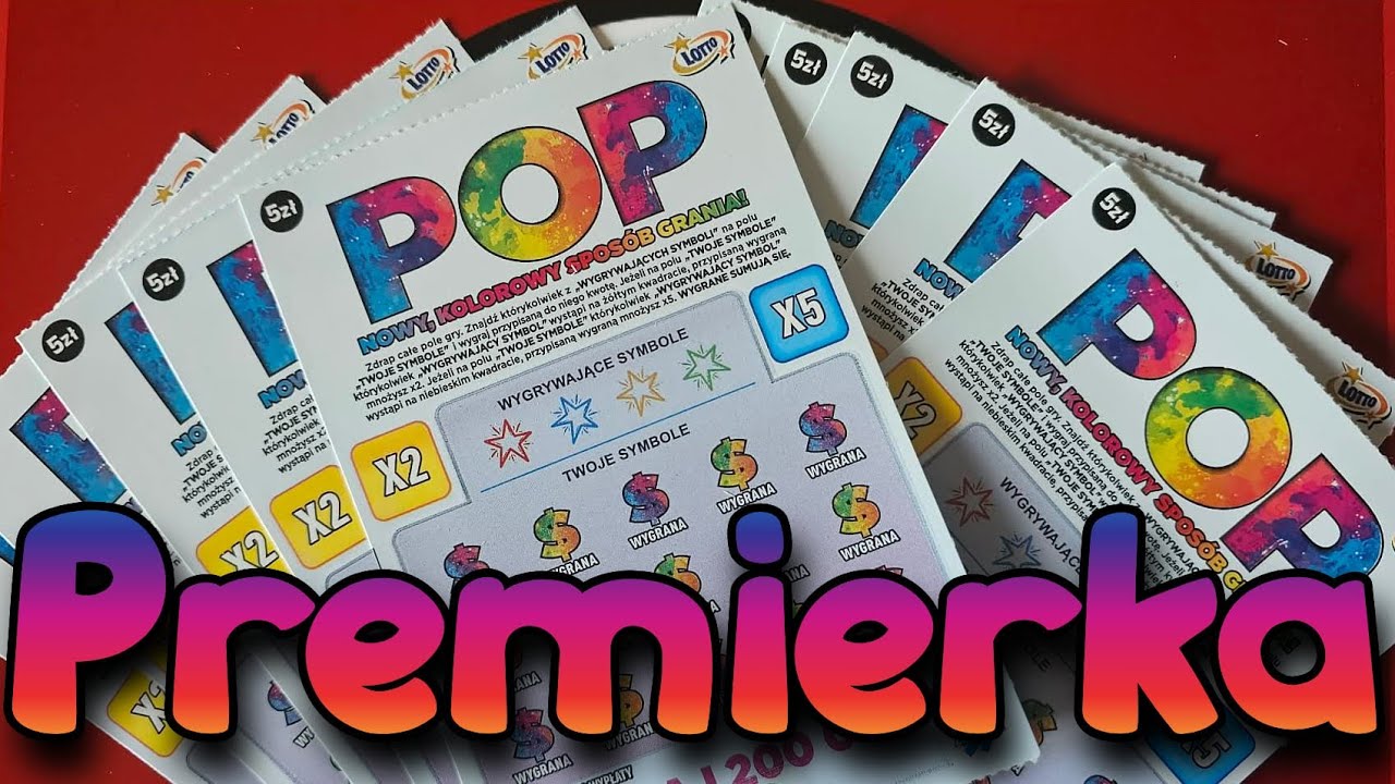 Premiera zdrapki POP 🩷 Pierwsze kolorowe trafienia 🤩 10 sztuk na stole 🤩🩷 #zdrapki #lotto #scratch 