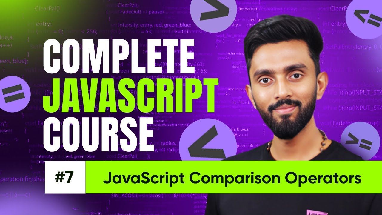 Операторы сравнения | День 7 | Полный экспресс-курс JavaScript | Tap Academy
