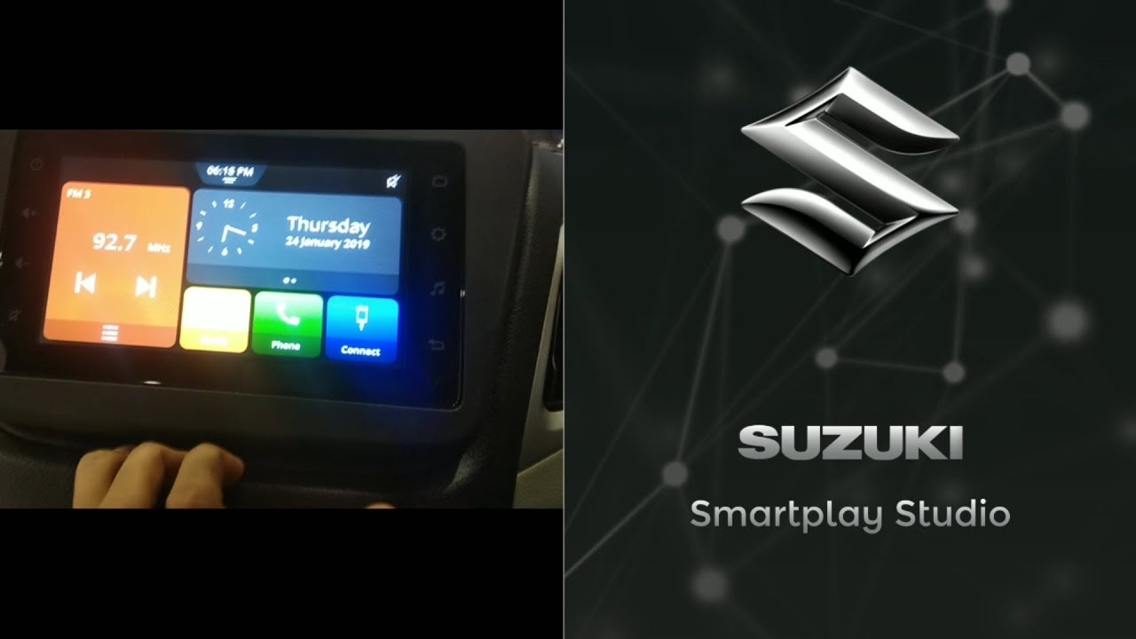 #MarutiSuzuki New Smartplay Infotainment System - Smartplay Studio