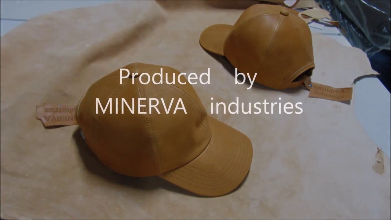 leather cap