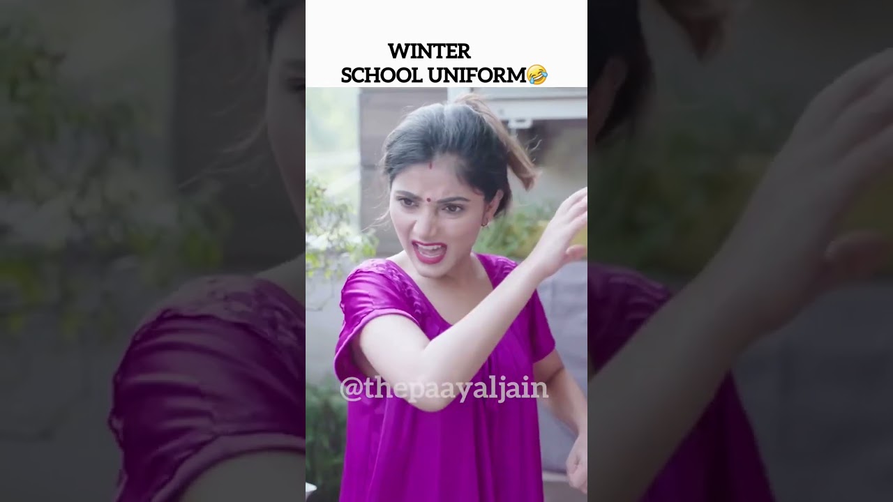 School In Winters #shorts #sparklewithshorts