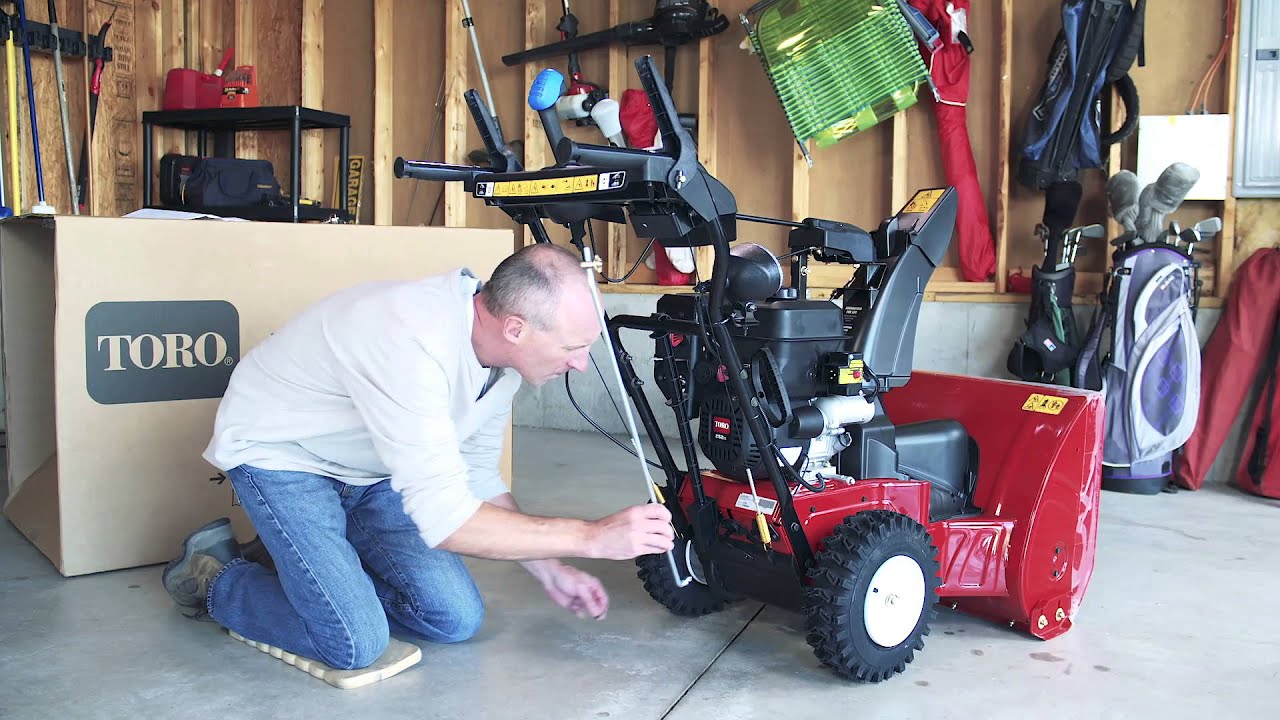 How To: Assemble Your Toro Snowblower (Two Stage)
