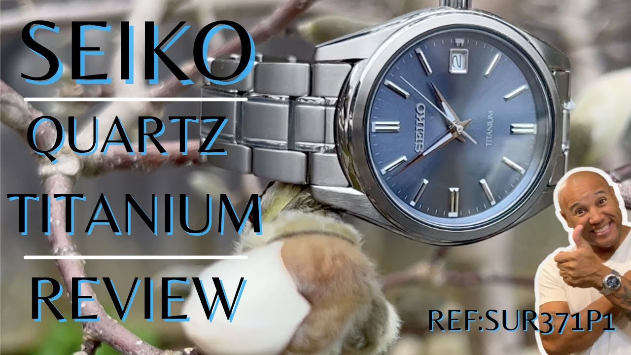 SEIKO QUARTZ TITANIUM WATCH REVIEW| SUR371P1, Affordable Rolex Date Just Alternative| LIGHT WEIGHT