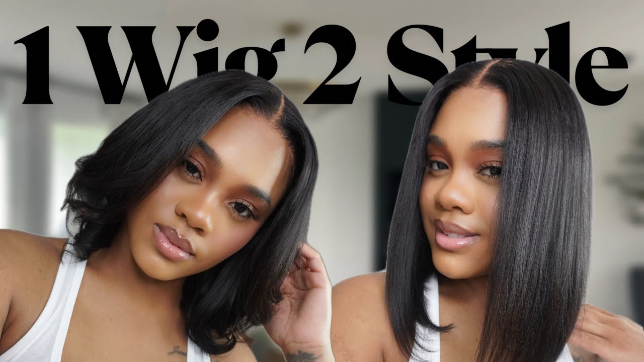 $99!🔥The Most Affordable and Natural DRAWSTRING Yaki Bob Wig For Beginners+Multi Styles|Nadula hair