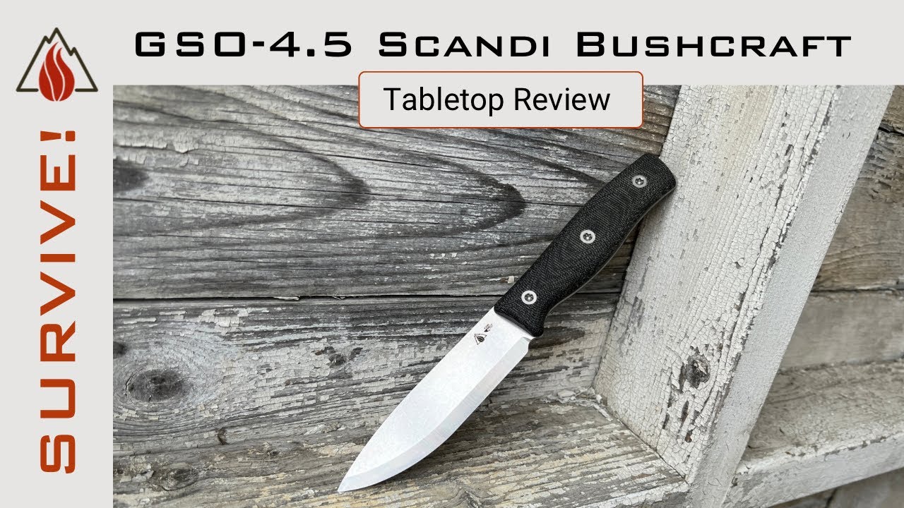 GSO-4.5 Scandi Bushcraft Tabletop
