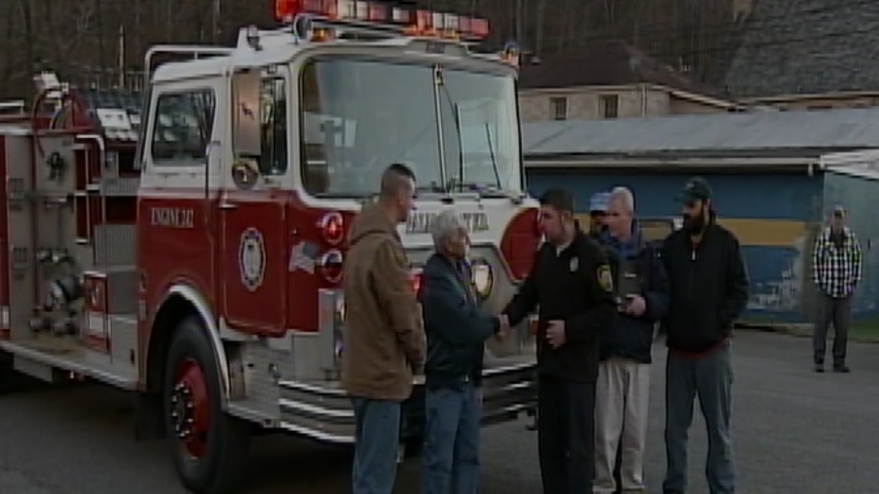 Saved from scrapyard, fire truck from Florida finds new home in Eastern Kentucky