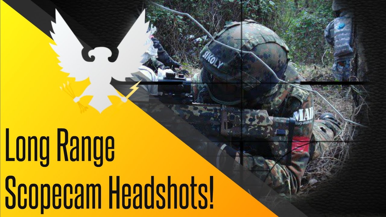 Airsoft DMR Scopecam Headshots @ Cedar Creek Airsoft!