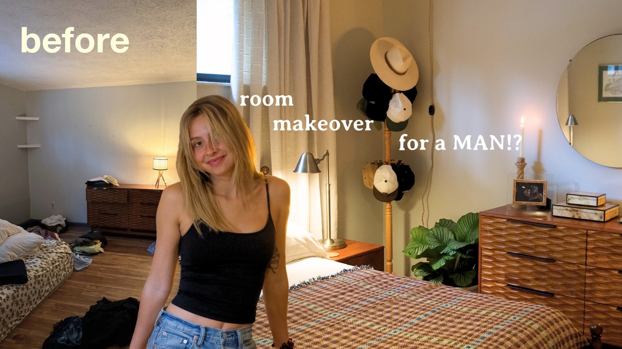 i completely transformed my boyfriend&rsquo;s bedroom in one weekend