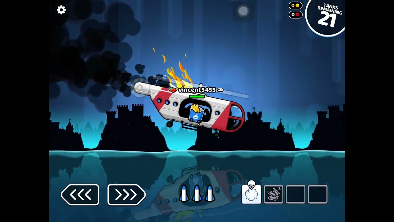 Playing rocket bot royale on iPad