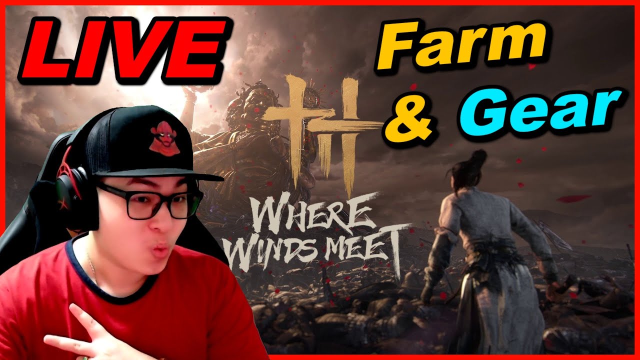🔴Where Winds Meet LIVE &ndash; Beginner Builds & Progress Tips