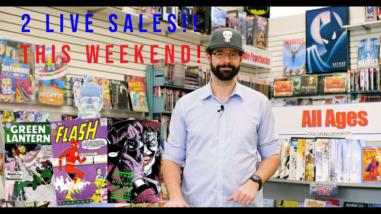 Free Comic Book Weekend LIVE SALE!!