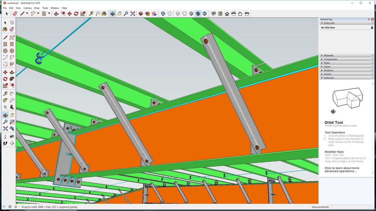 Как экспортировать и проектировать проекты Tekla Structures в Sketchup