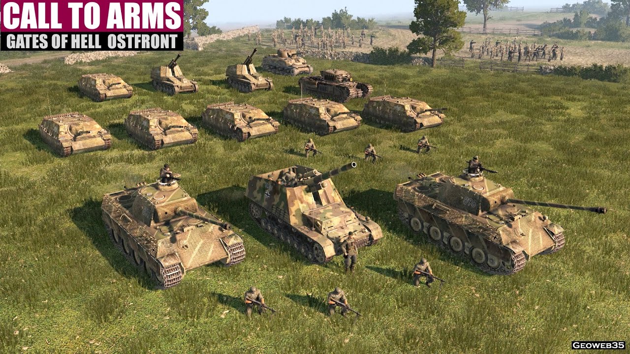 Call to Arms Gates of Hell Ostfront Finest Hour - German Campaign 