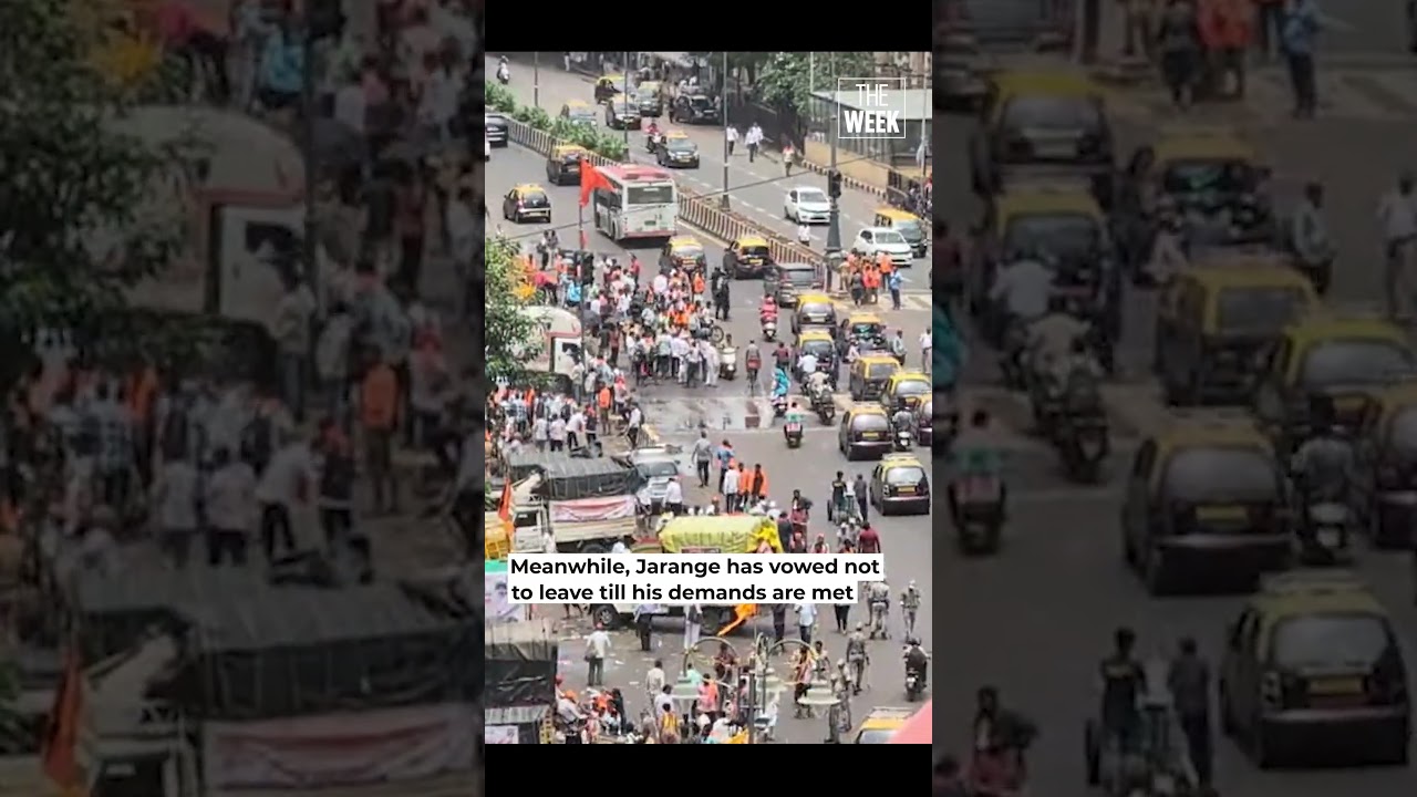 Maratha quota protest | Security forces order agitators to vacate from the Mumbai railway station
