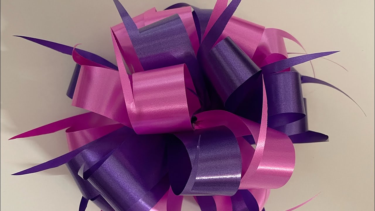 Cómo hacer moños para tus regalos.