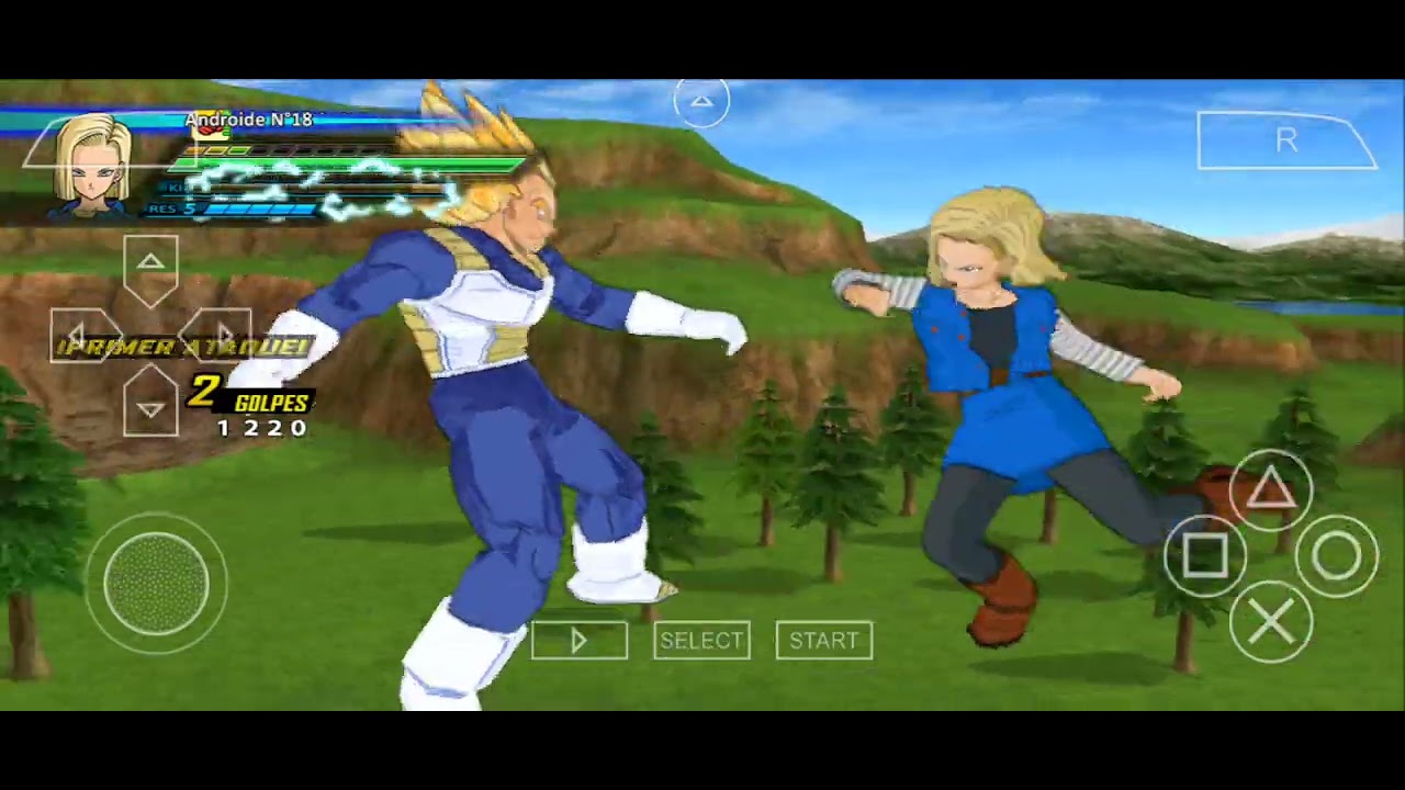Mejores ataques de DBZ tag vs parte 2 Android. 