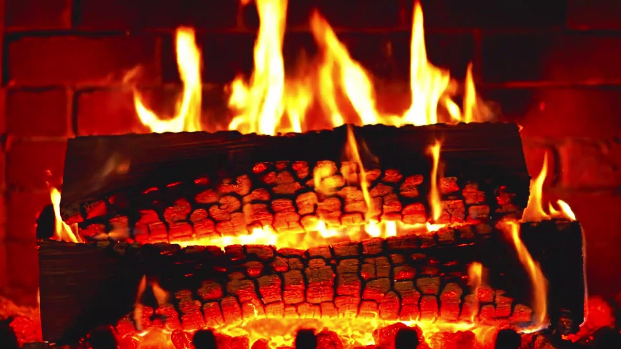 🔥 Fireplace Ambience 4K | Perfect Background for Studying & Working