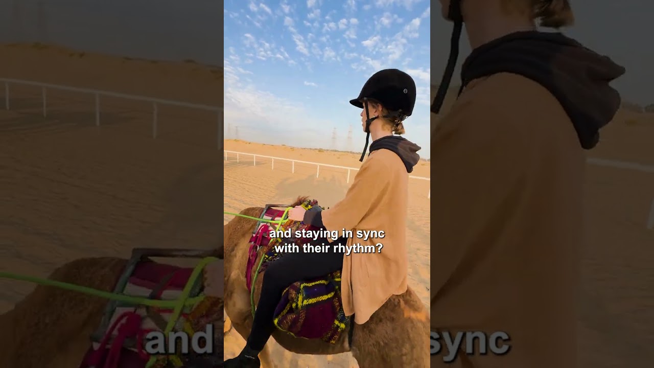 How Riding a Camel Is Different from Riding a Horse 👀🐫👀