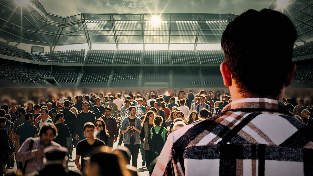 Preaching the gospel at one of the world’s largest stadiums…😱‼️
