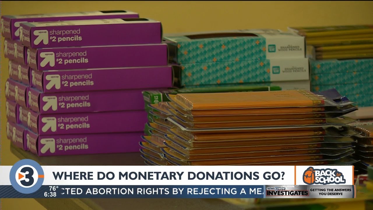 Back-to-School Drive: Where do monetary donations go?
