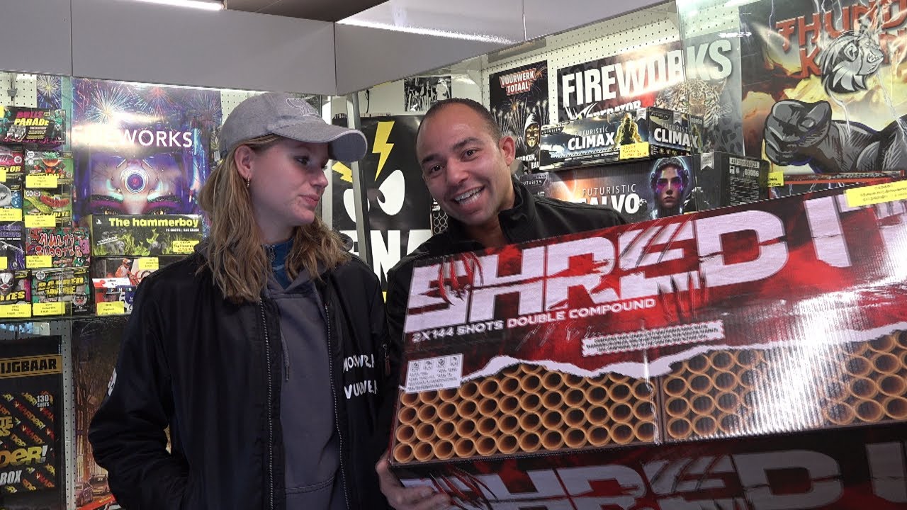 VUURWERKSHOPPEN SNUFFELDUMP MEGA GIVEAWAY WIN 144 SHOTS!