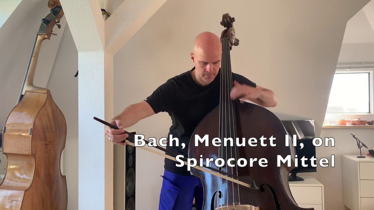 Bach, Menuett II, Spirocore Mittel, Arcus S7
