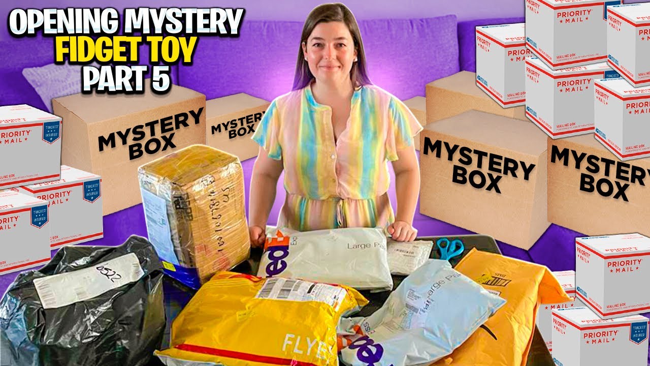 Opening MYSTERY Fidget Toy Packages 🤩 Part 5 | Mrs. Bench