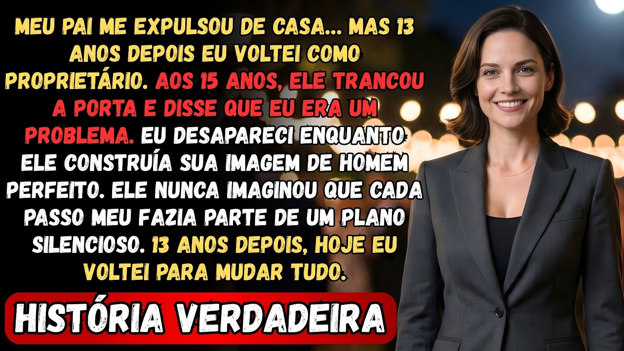 Meu Pai Me Expulsou De Casa… Mas 13 Anos Depois Eu Voltei Como Proprietário